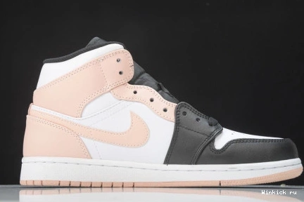 JORDAN TINT AIR 1 MID CRIMSON TOE 0816
